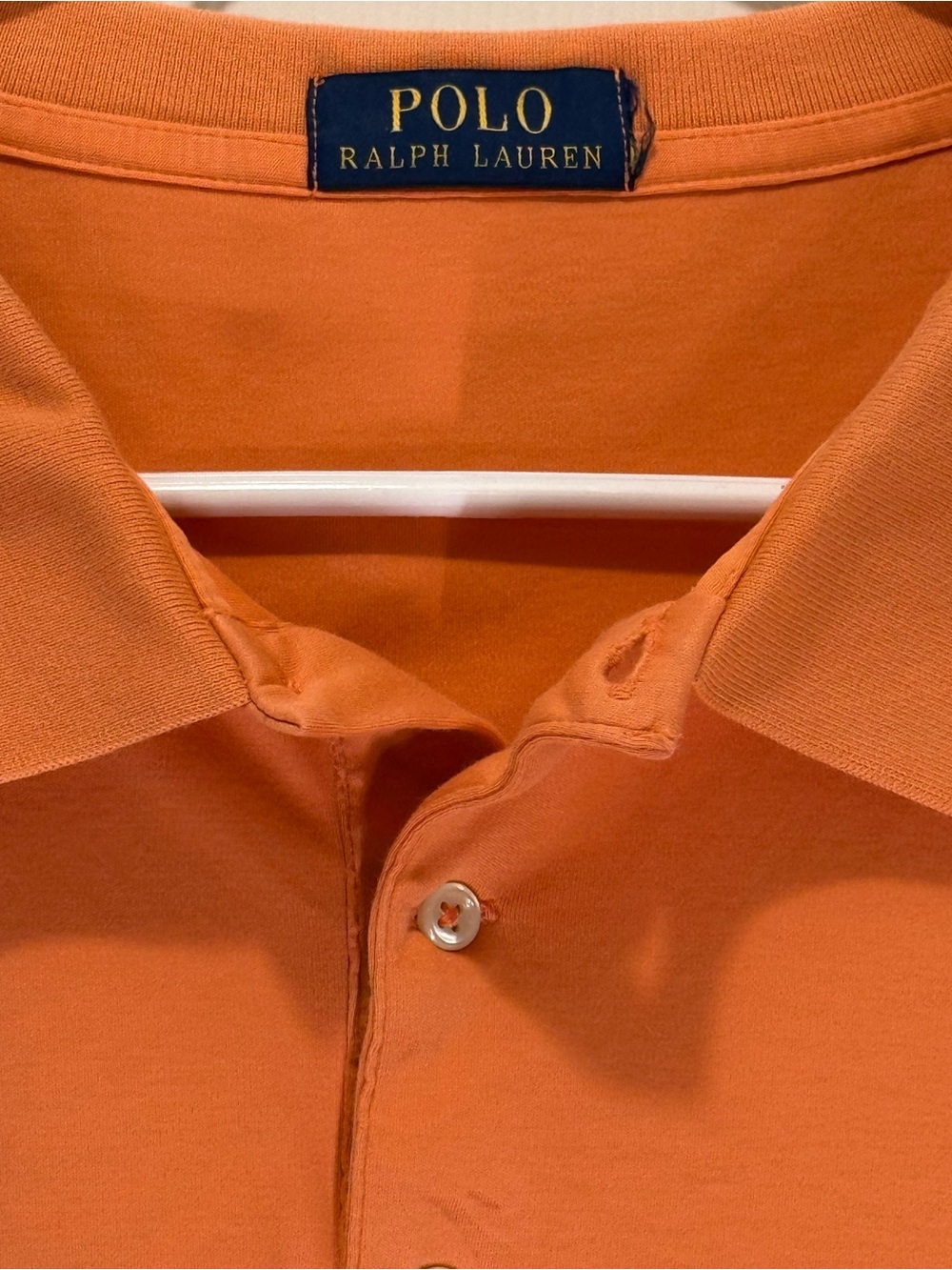 Polo by Ralph Lauren Orange Short-Sleeve Polo Shirt